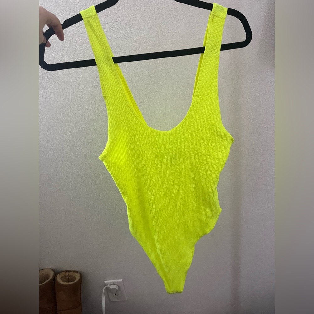 Neon top bodysuit